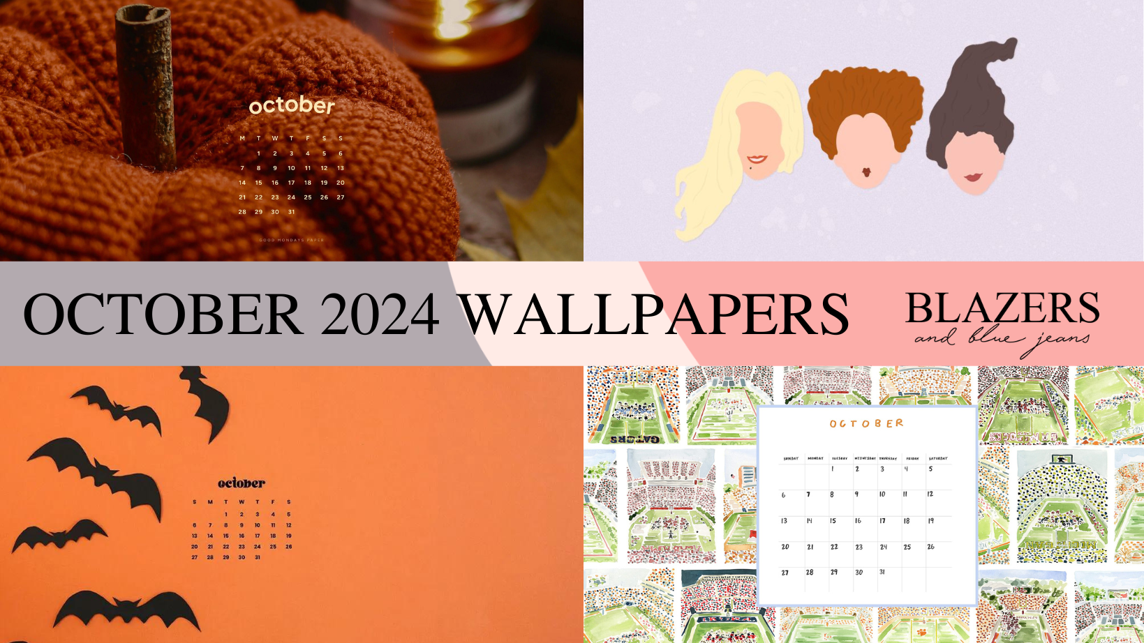 October 2024 Tech Backgrounds and Wallpapers Blazers and Blue Jeans